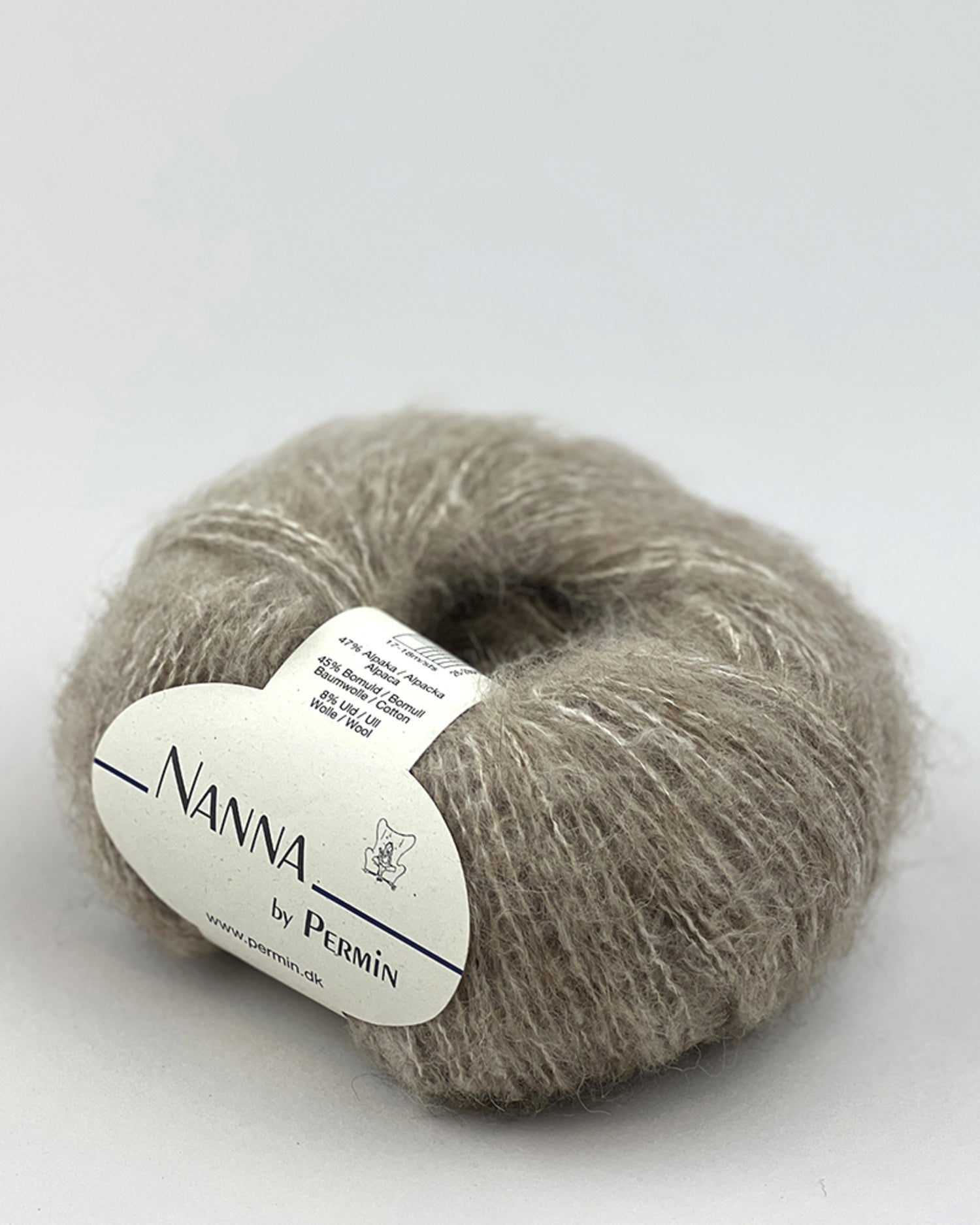 Permin - Nanna (Natural Colour Alpaca+ Cotton+ Merino)