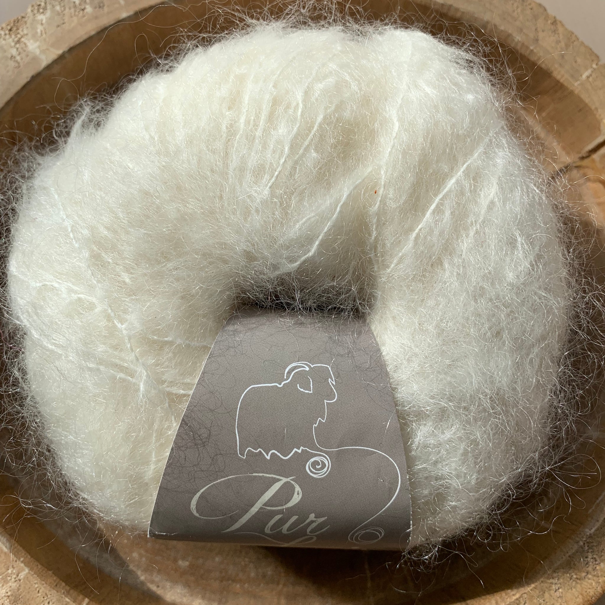 French Natural Pure Mohair