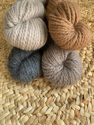 Farm Lovers- Undyed Eco Baby Alpaca (Worsted)